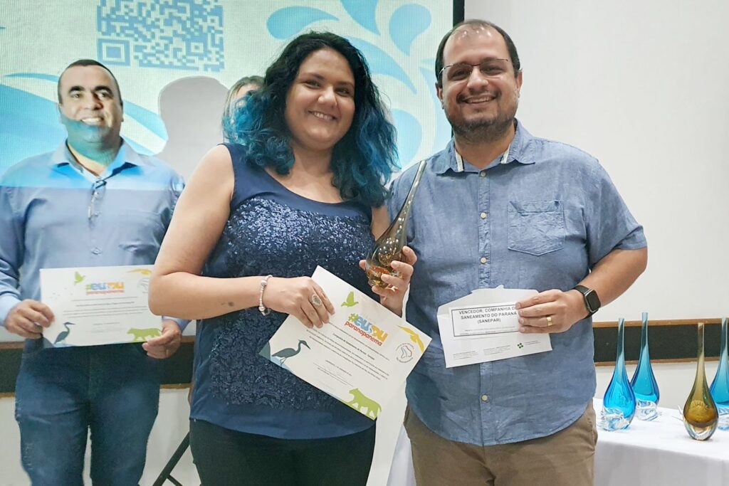 Sanepar recebe prêmio por projeto de educação socioambiental – Sanepar recebe prêmio por projeto de educação socioambiental –