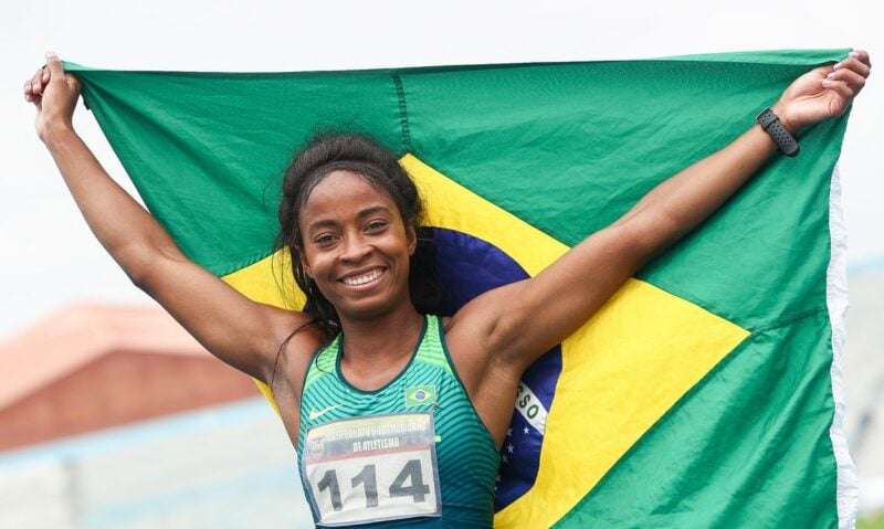 Vitória Rosa, ouro nos 200 m – (Wagner Carmo/CBAt)