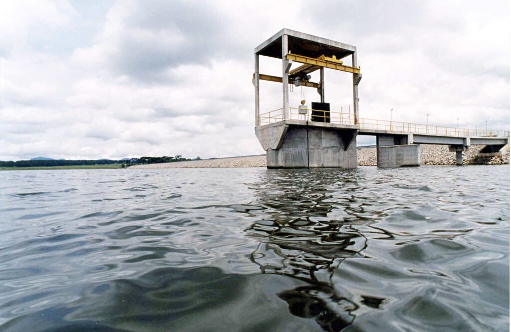 Barragem Irai – Foto: Sanepar Barragem Irai – Foto: Sanepar