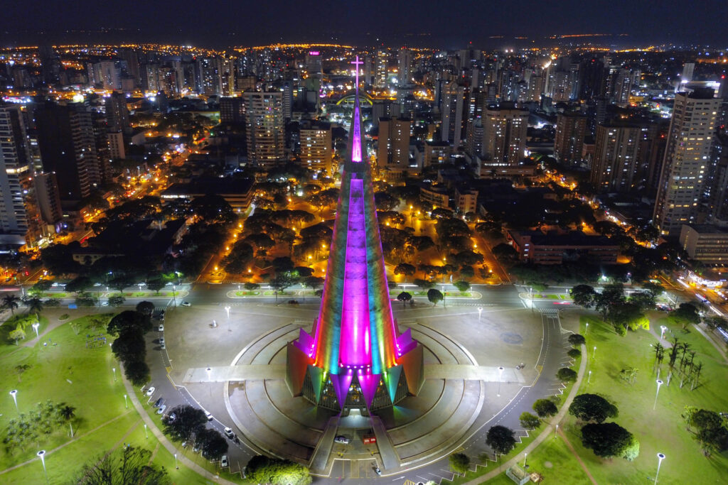 Catedral de Maringá. 2019. Foto: José fernando Ogura