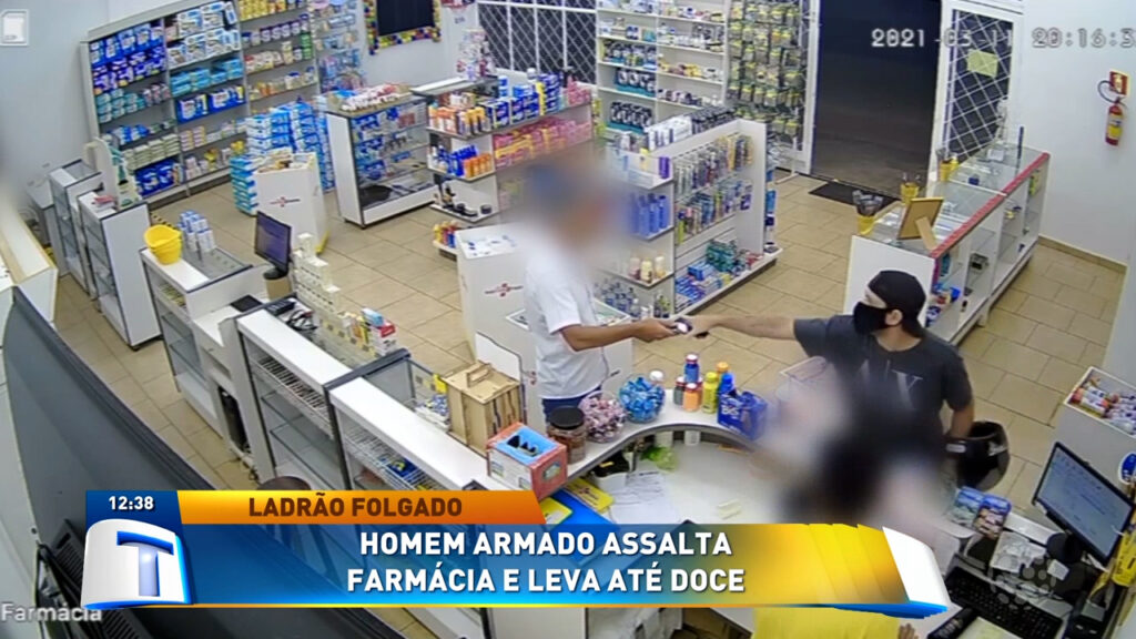 Ladrao-armado-assalta-farmacia-de-Foz Ladrao-armado-assalta-farmacia-de-Foz