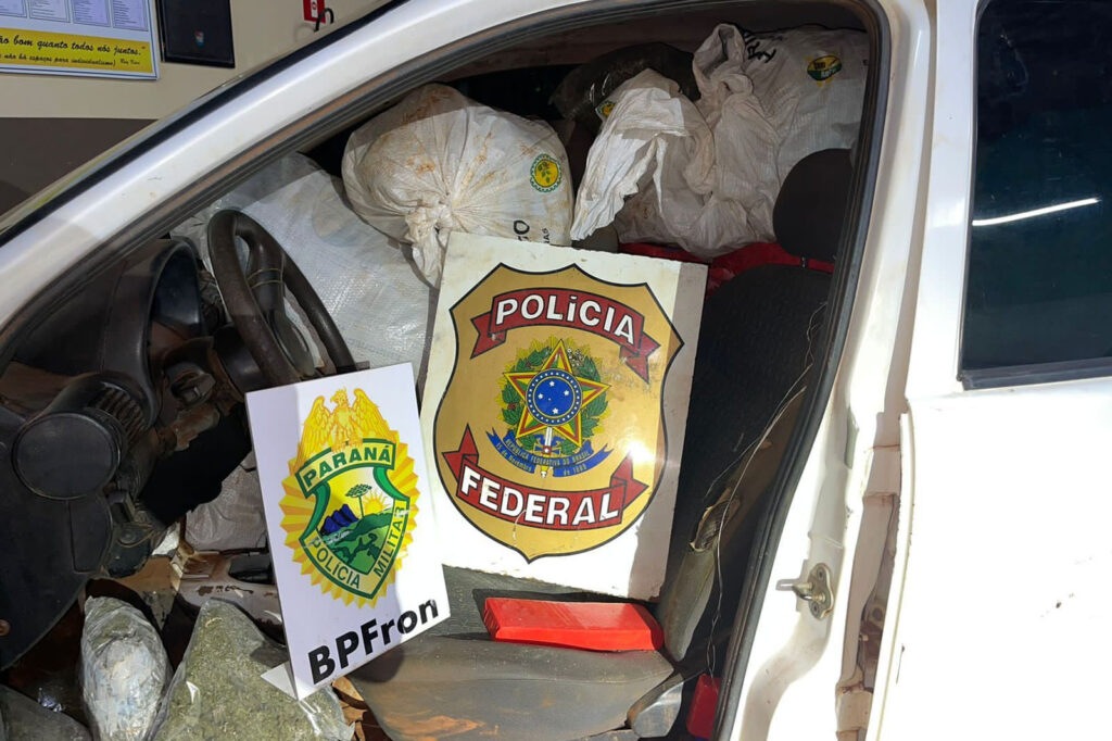 Polícia Militar apreende mais de 600 quilos de drogas em Guaíra Mais de 600 quilos de drogas são apreendidas pela Polícia Militar e Federal