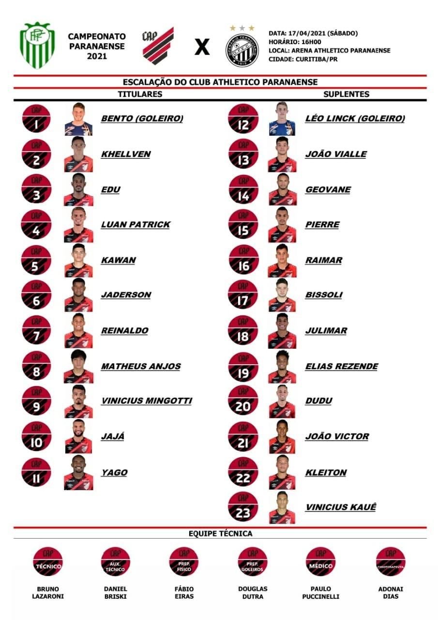 Reproução/Athletico