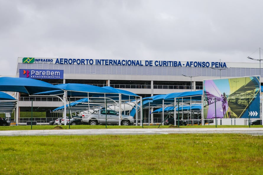 Aeroporto Internacional Afonso Pena – Curitiba – PR
Foto: Geraldo Bubniak/AEN