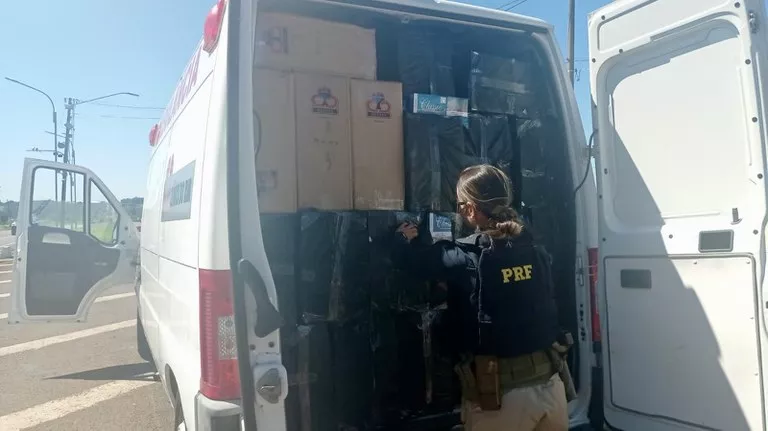 ambulância cigarros