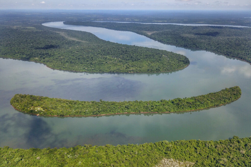 Capanema – Ilha do Sol – Parque Nacional Iguaçu Foto: José Fernando Ogura/AEN