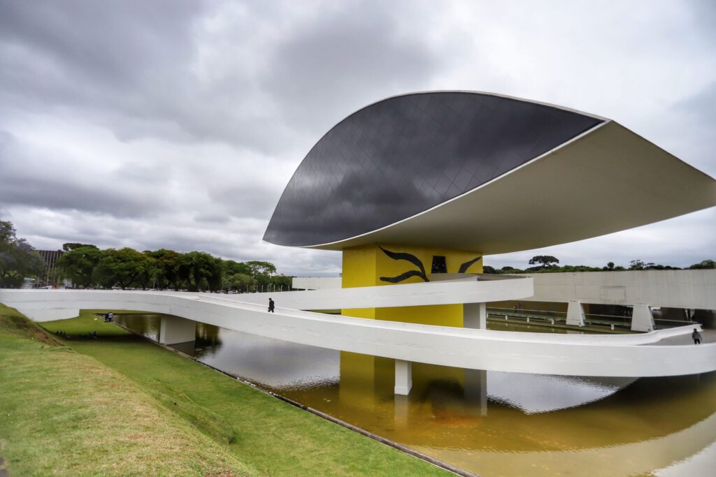Museu Oscar Niemeyer. 11/2019 – Foto: José Fernando Ogura/AEN Museu Oscar Niemeyer. 11/2019 – Foto: José Fernando Ogura/AEN
