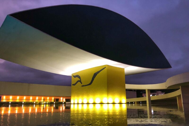 Museu Oscar Niemeyer. Foto: José Fernando Ogura/ANPr