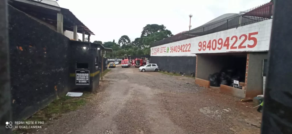 músico agrediu homem xaxim