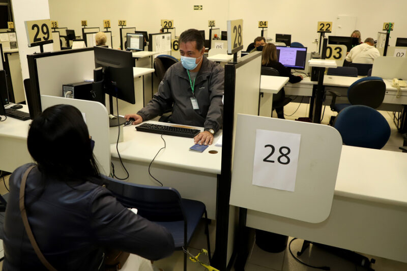 Agência do Trabalhador  –  Curitiba, 19/07/2021  –    Foto: Ari Dias