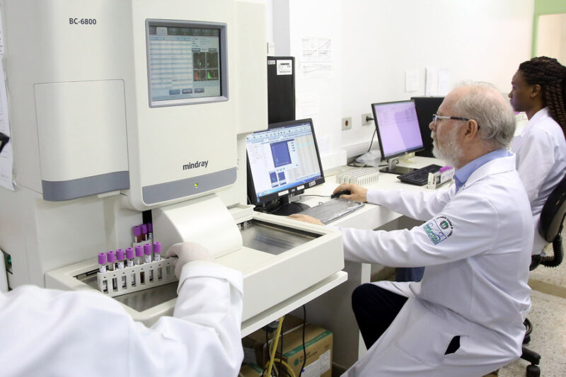 UEL, Laboratórios de Análises. Londrina,26/04/2019 Foto:Jaelson Lucas / ANPr