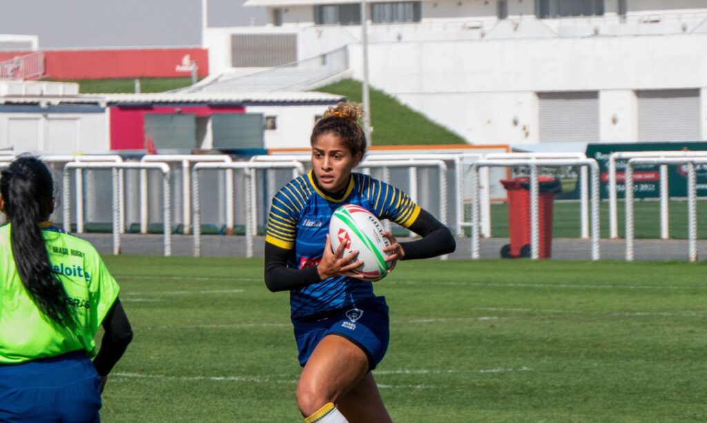 rugby Reprodução Twitter/Dubai Rugby Sevens