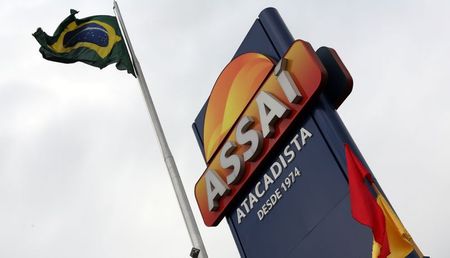 Logo do Assaí em São Paulo Logo do Assaí em São Paulo