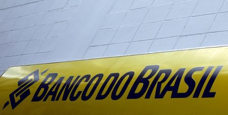 The Banco do Brasil logo is seen outside a bank office in Sao Paulo The Banco do Brasil logo is seen outside a bank office in Sao Paulo