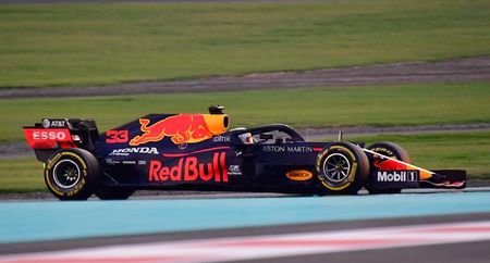 Max Verstappen, da Red Bull, durante GP de Abu Dhabi de 2020 Max Verstappen, da Red Bull, durante GP de Abu Dhabi de 2020