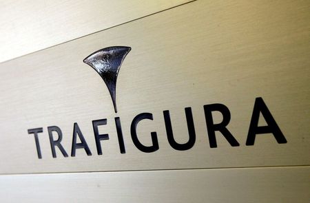 Logo da Trafigura fotografado em Genebra, Suíça Logo da Trafigura fotografado em Genebra, Suíça