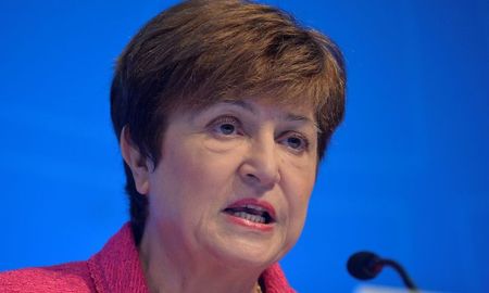 Diretora gerente do Fundo Monetário Internacional (FMI), Kristalina Georgieva Diretora gerente do Fundo Monetário Internacional (FMI), Kristalina Georgieva