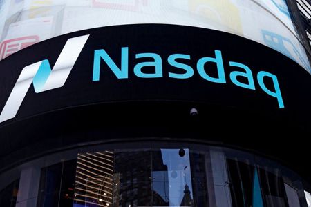 Nasdaq em Manhattan, Nova York Nasdaq em Manhattan, Nova York