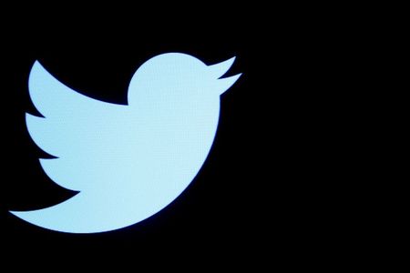 Logo do Twitter na bolsa de NY Logo do Twitter na bolsa de NY