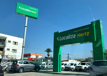 Unidade da locadora de veículos Localiza Unidade da locadora de veículos Localiza