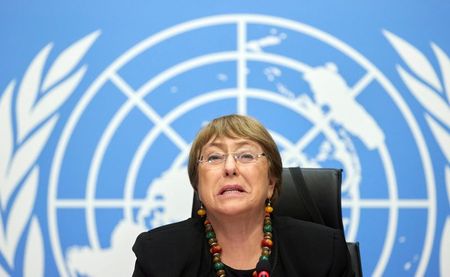 Chefe de direitos humanos da ONU, Michelle Bachelet Chefe de direitos humanos da ONU, Michelle Bachelet