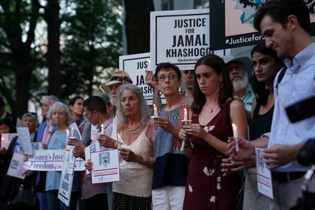 Protestos contra o assassinato de Jamal Khashoggi