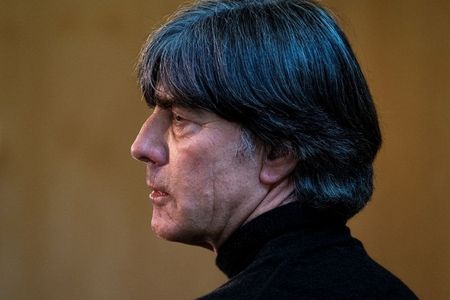 Técnico da Alemanha, Joachim Loew, em Frankfurt Técnico da Alemanha, Joachim Loew, em Frankfurt