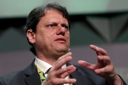 Ministro da Infraestrutura, Tarcísio de Freitas