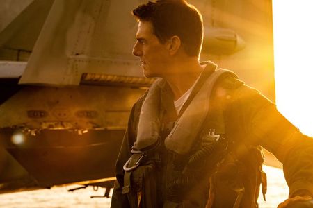 Tom Cruise no filme “Top Gun” Tom Cruise no filme “Top Gun”