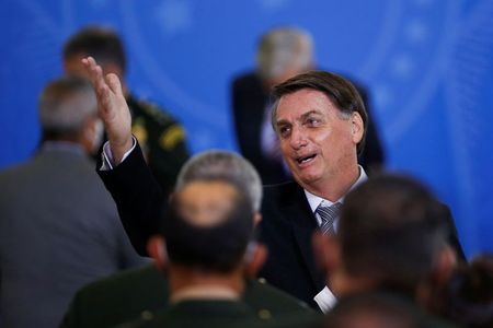 Presidente Jair Bolsonaro durante cerimônia em Brasília