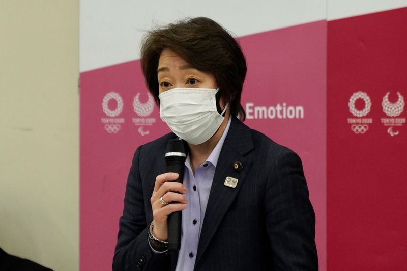 Presidente do comitê organizador Tóquio-2020, Seiko Hashimoto, em Tóquio Presidente do comitê organizador Tóquio-2020, Seiko Hashimoto, em Tóquio