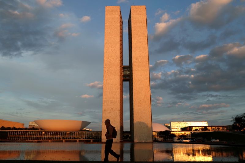 Exterior do Congresso Nacional, em Brasília Exterior do Congresso Nacional, em Brasília