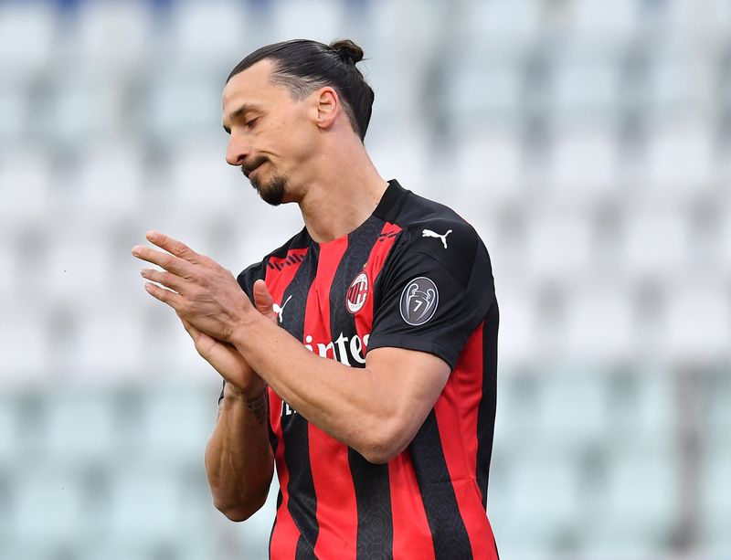 Atacante sueco Zlatan Ibrahimovic