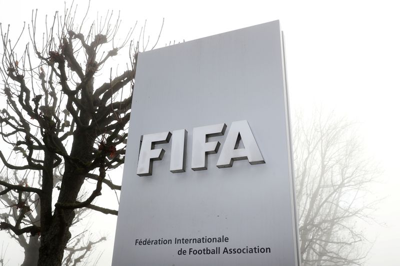 Logo da Fifa em Zurique