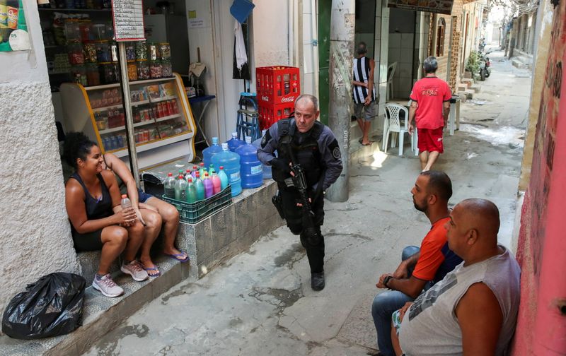 Operação policial na favela do Jacarezinho, no Rio de Janeiro