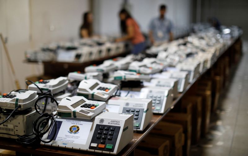 Urnas eletrônicas em Curitiba
