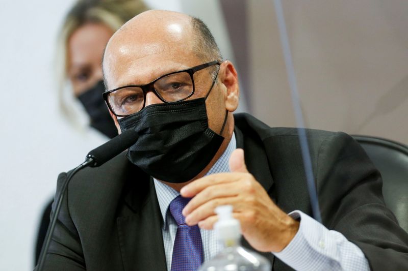 Dimas Covas em sessão no Senado