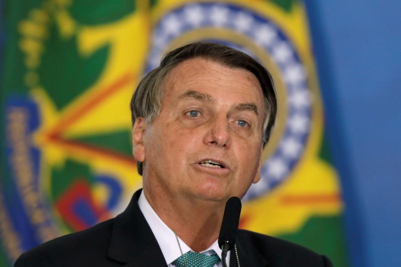 Bolsonaro em evento em Brasília