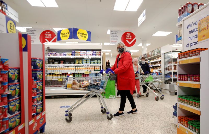 Supermercado em Hatfield no Reino Unido