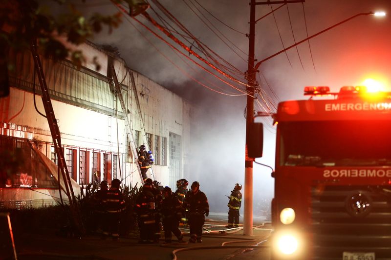 Incêndio na Cinemateca Brasileira, em São Paulo