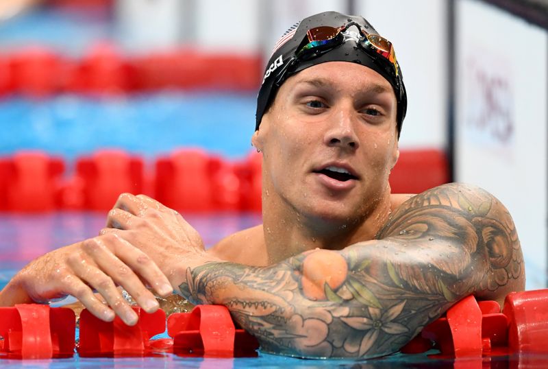 Nadador dos EUA Caeleb Dressel