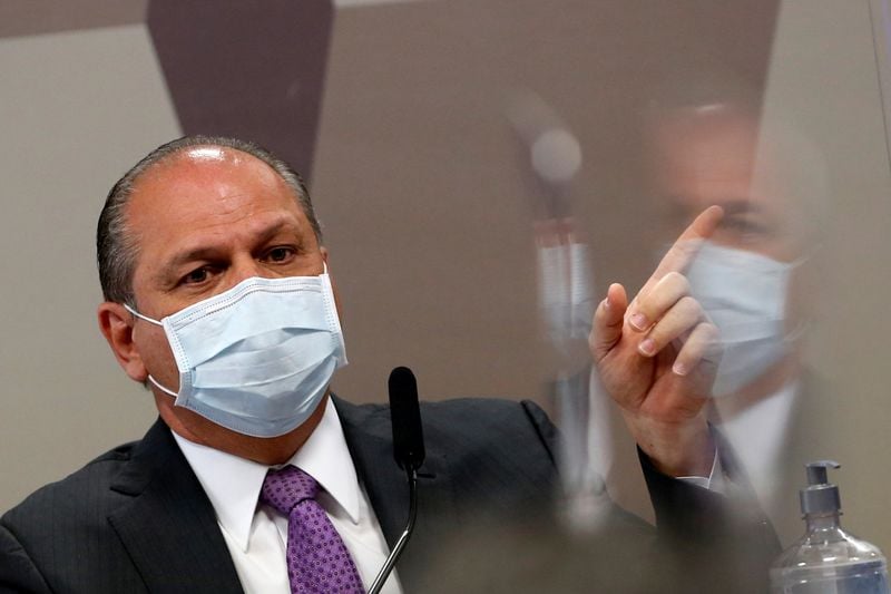 Deputado Ricardo Barros presta depoimento na CPI da Covid