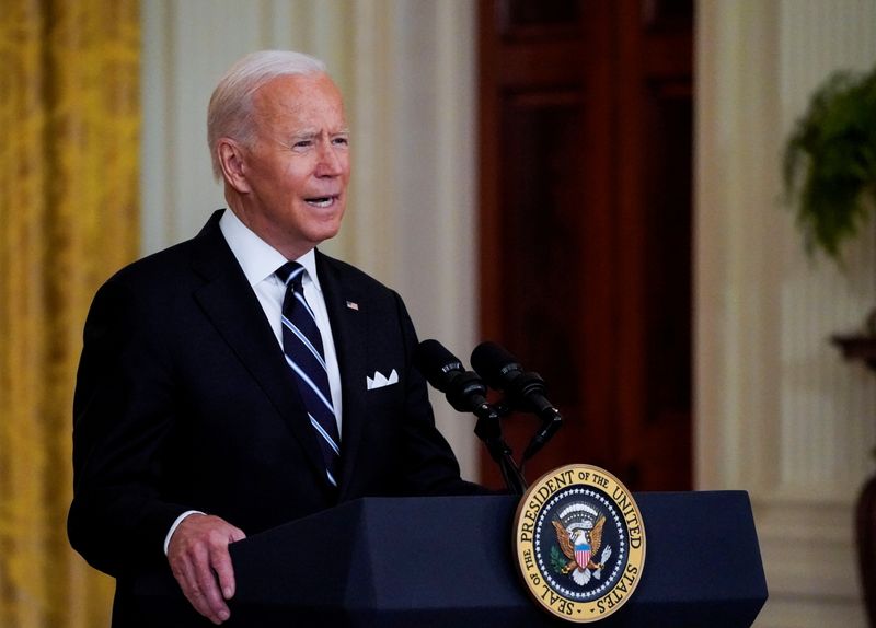Presidente dos EUA, Joe Biden, na Casa Branca