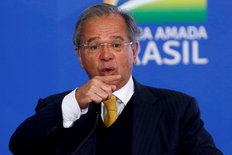 Guedes em evento em Brasília