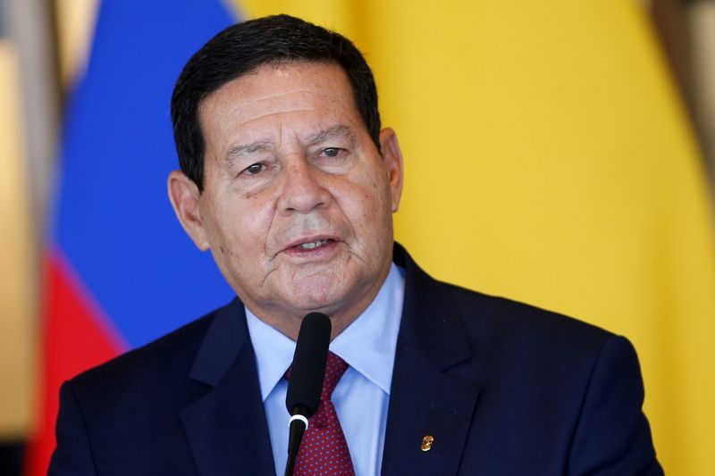 Vice-presidente Hamilton Mourão em Brasília Vice-presidente Hamilton Mourão em Brasília
