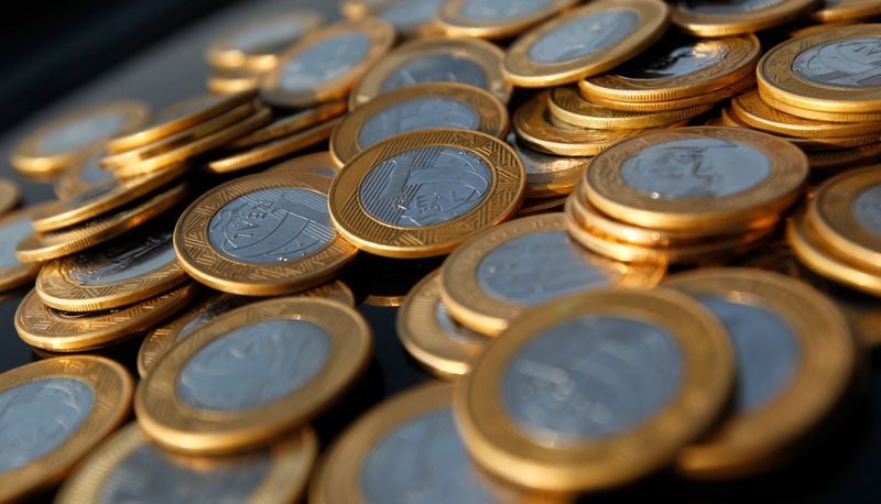 Moedas de reais Moedas de reais