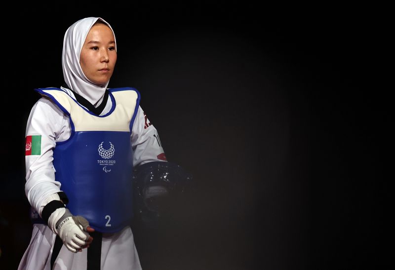 Afegã Zakia Khudadadi