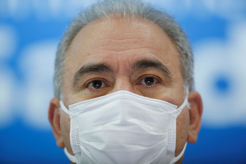 Ministro da Saúde, Marcelo Queiroga, em Brasília Ministro da Saúde, Marcelo Queiroga, em Brasília