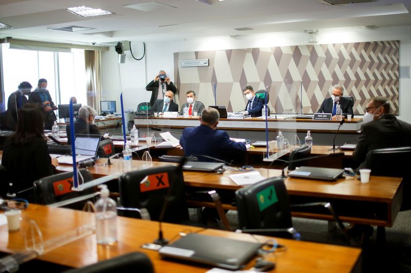 Reunião da CPI da Covid em Brasília Reunião da CPI da Covid em Brasília