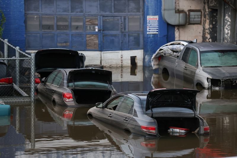 Resultado da tempestade Ida em Nova York